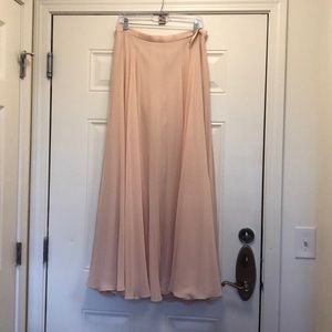 BHLDN Hampton skirt in Blush.Worn 2x slight mark